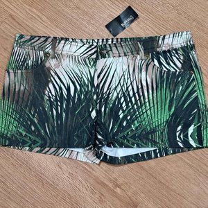 Buffalo David Bitton Palm Skies Misses Short Size 31 NWT